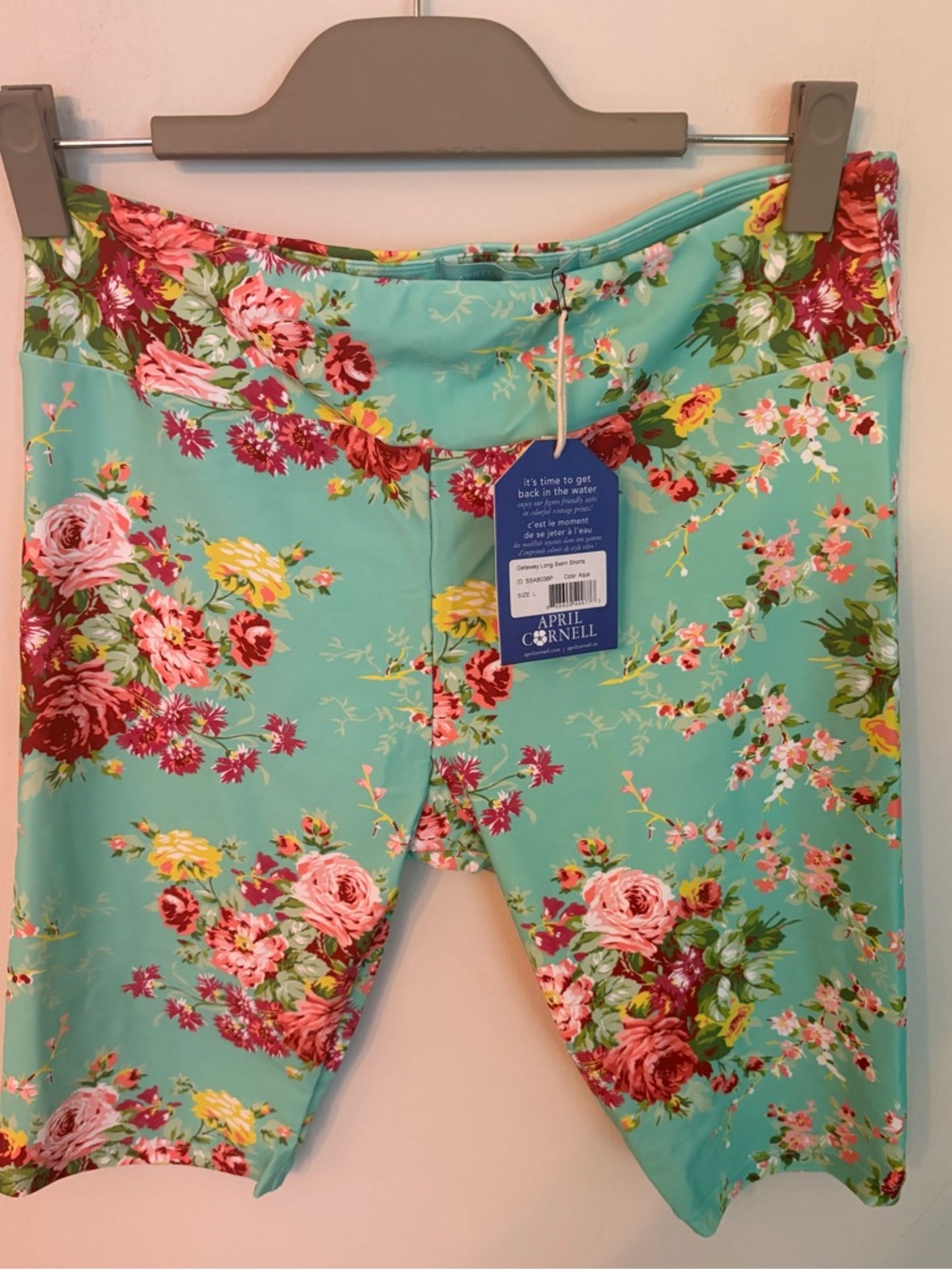 April Cornell swim shorts